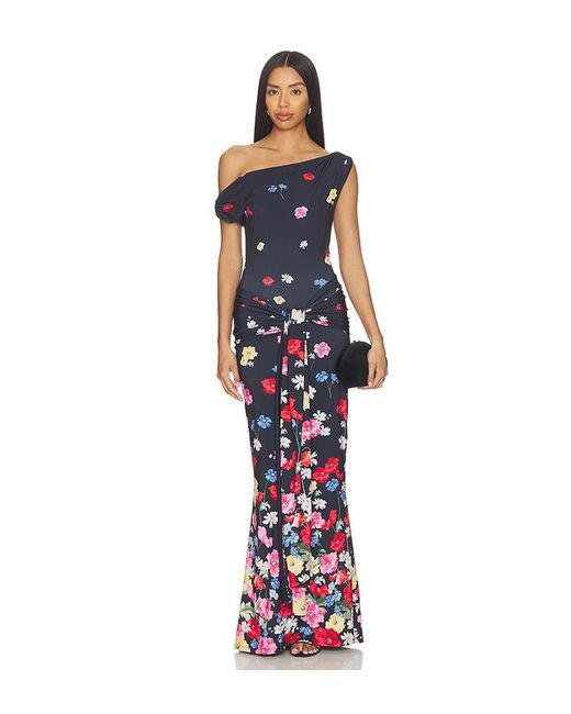 Show Me Your Mumu Blue Winona Wrap Maxi Dress