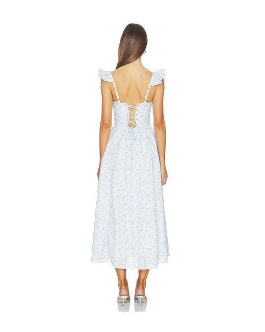 Astr White Wedelia Dress