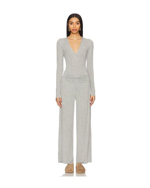 Negative Underwear White Whipped Track Pant