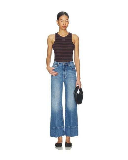 Rolla's Blue Sailor Scoop Straight Jeans