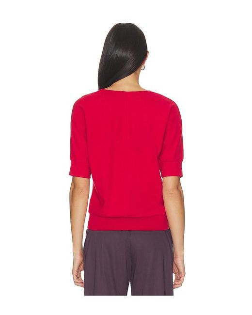 Artless Red Logan Top