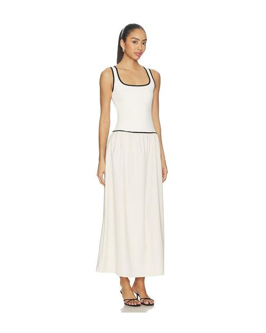ALL THE WAYS White Alicia Maxi Dress