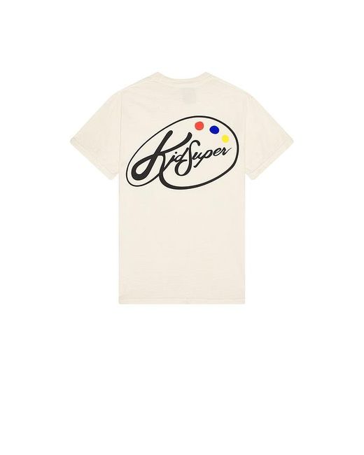 Kidsuper Natural Paint Palette Tee for men