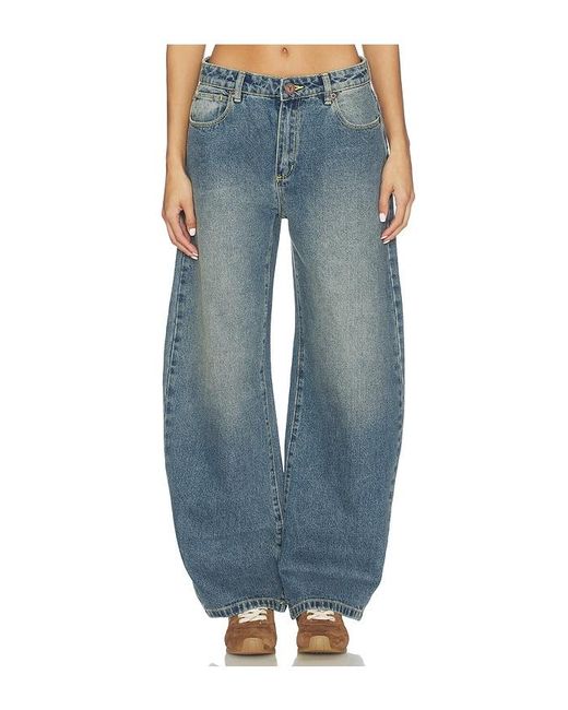 A.Brand Blue 95 Barrel Jeans