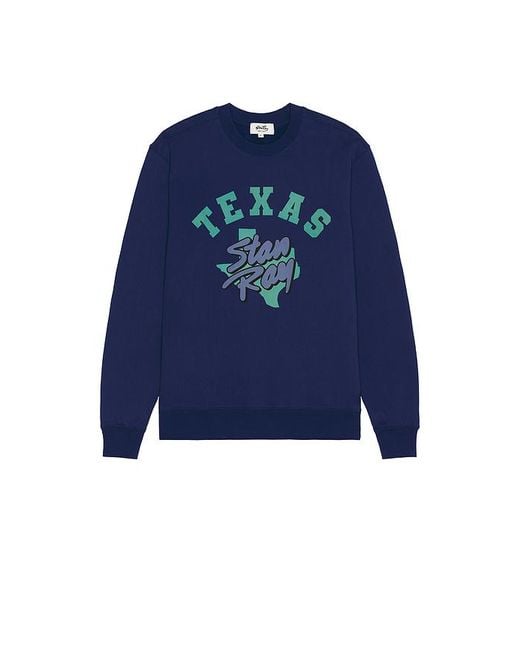 Sudadera Solid En Talla En Stan Ray de hombre de color Blue