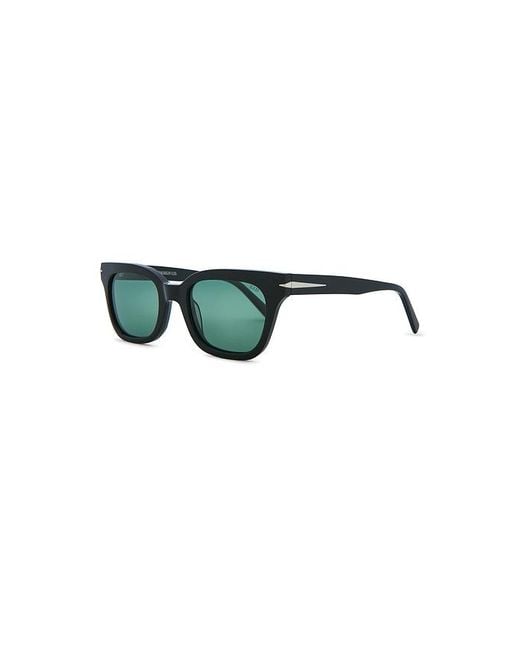 SAD Eyewear Green Noir Polarized Sunglasses for men