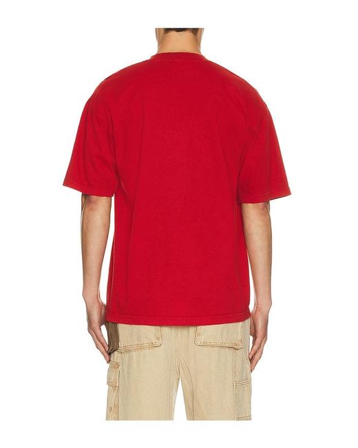 Badfriend Red Star Logo Tee for men