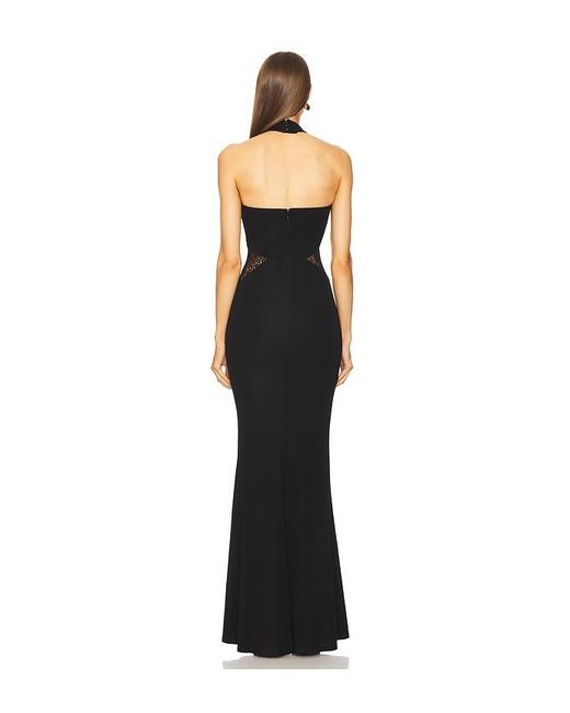 Michael Costello Black X Revolve Calithea Gown