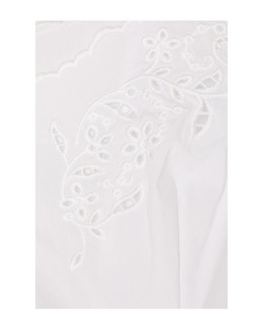 Camila Coelho White Jenisia Mini Dress