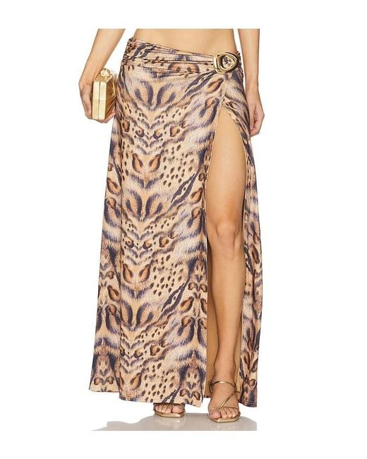 Runaway the Label Natural Keeley Maxi Skirt