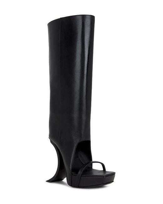 Halo Black Rever Boot Sandal