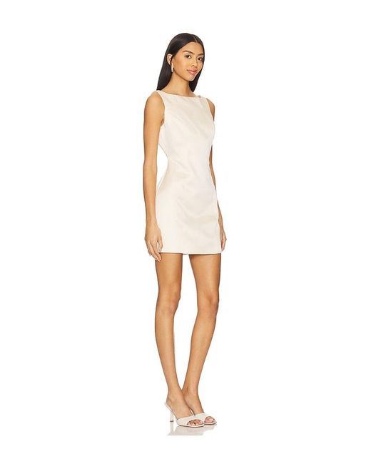 Astr White Alisanne Dress