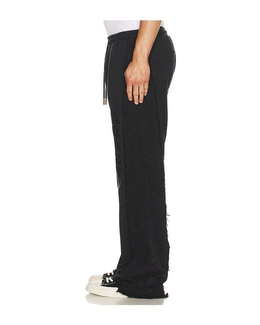 Honor The Gift Black Denim Sweatpant for men
