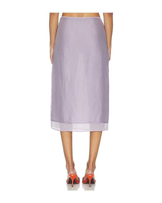 Rag & Bone Purple Suki Skirt