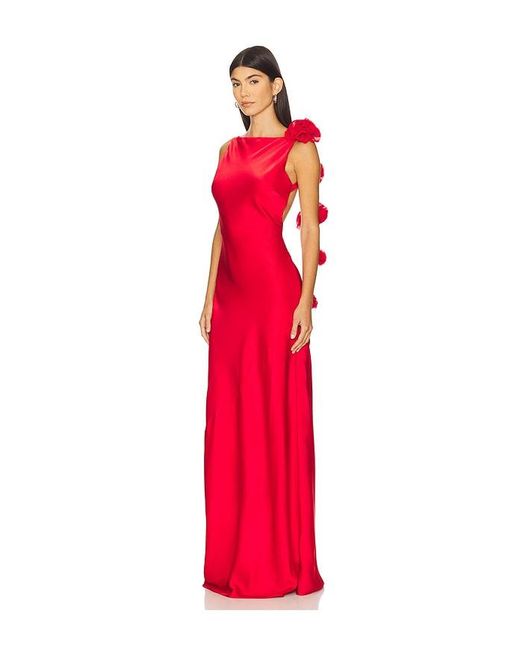 Lovers + Friends Red Angela Gown