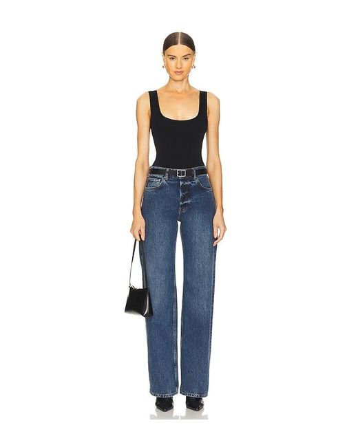 ÉTERNE Blue Tank Bodysuit
