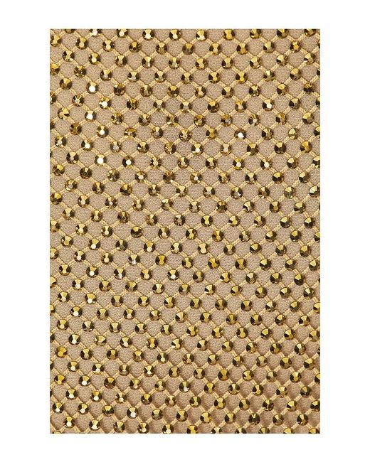 SAU LEE Natural Santana Crystal Dress