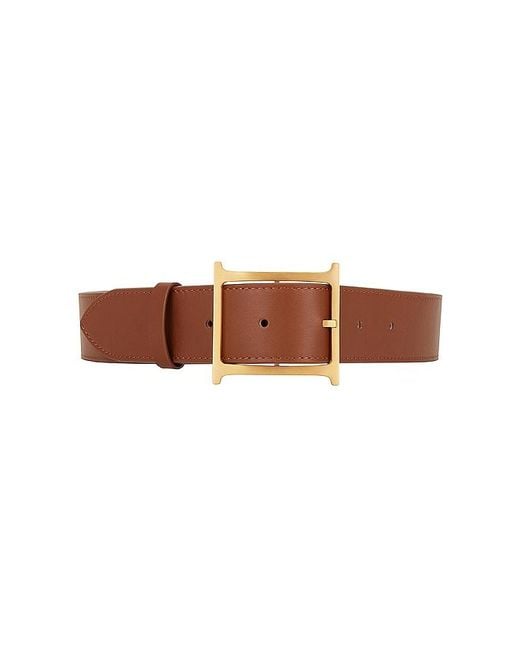 Helsa Logo Belt in Brown | Lyst