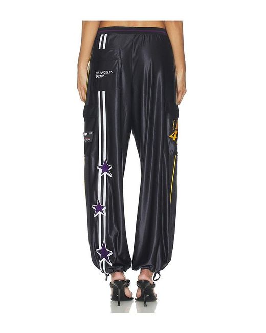 OFF SEASON Black Nylon Track Pant