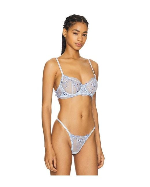 KAT THE LABEL Orange Sofia Underwire Bra