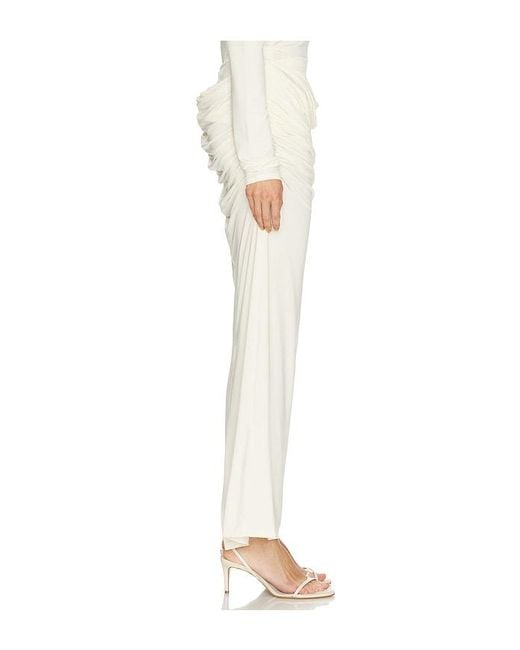 Paris Georgia White Raffy Skirt