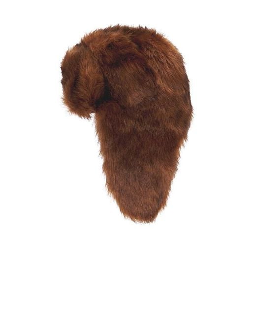 Unreal Fur Brown Wright Hat
