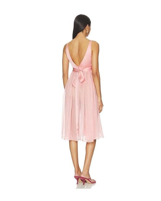 GUIZIO Pink Fiora Dress