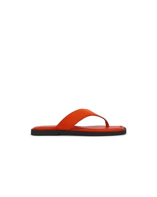 Rag & Bone Red Gracie Thong Sandal