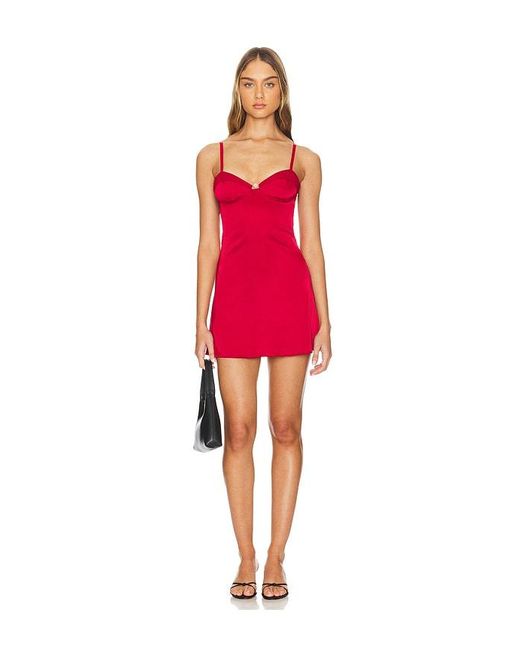 OW Collection Red Skyler Dress