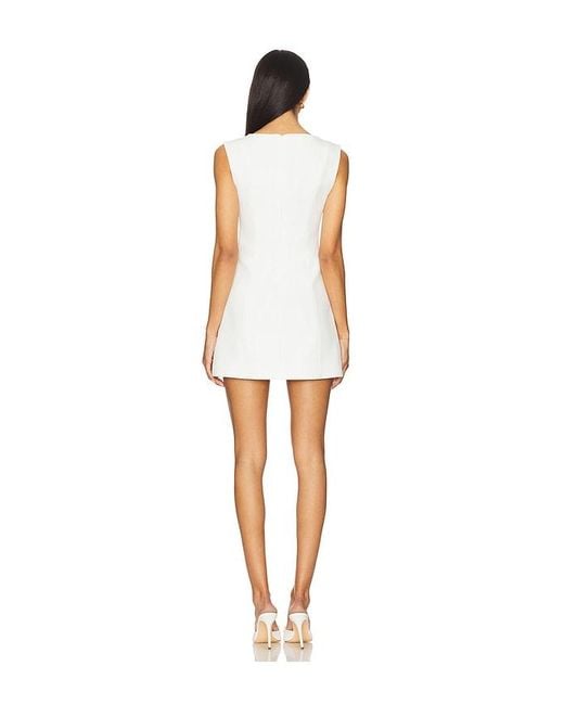 House of Harlow 1960 White X Revolve Austen Mini Dress