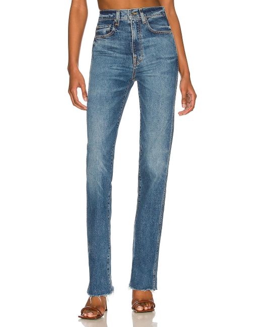 GRLFRND Denim Sara Super High Rise Slim 