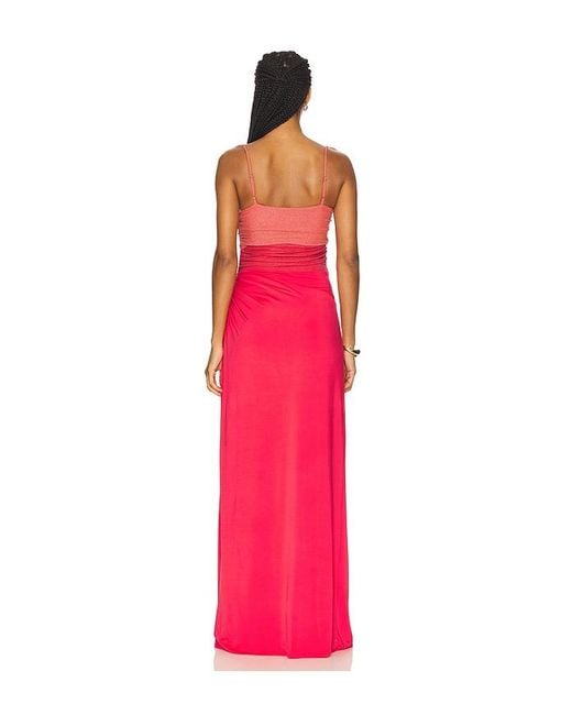 Lovers + Friends Red Nika Maxi Dress