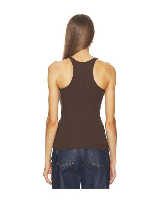 GRLFRND Blue Slim Racer Tank