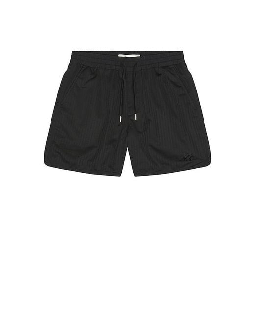 Filling Pieces Black Resort Mesh Short for men