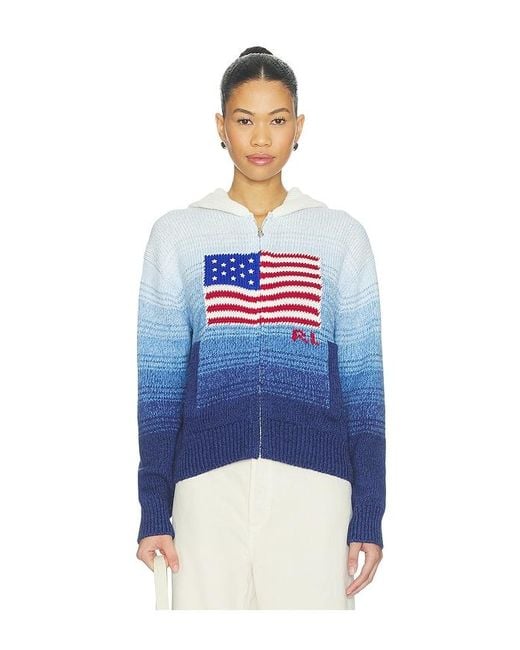 Polo Ralph Lauren Blue Long Sleeve Hooded Jacket