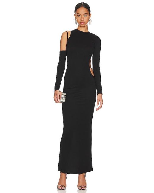 ROBE DE SOIRÉE MARGO en Black superdown