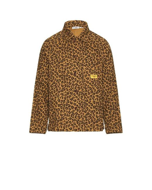 Service Works Natural Leopard Jacket for men