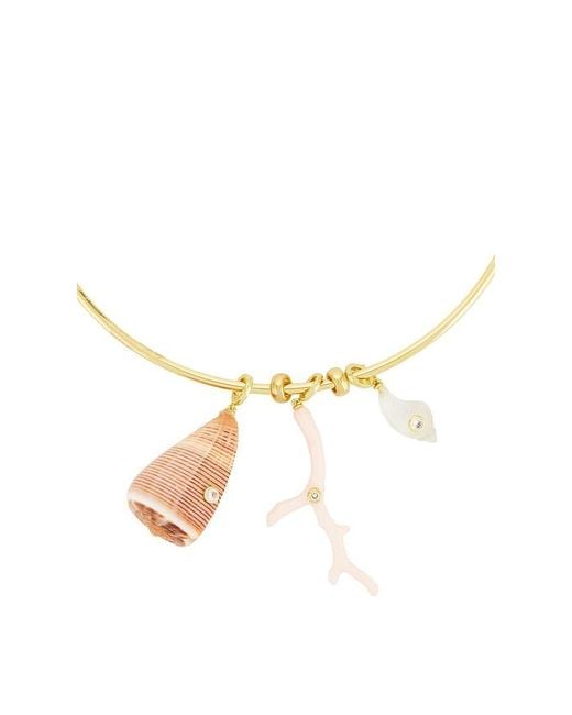 Eliou Metallic Briny Necklace