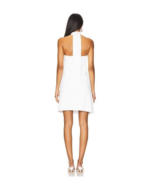 LPA White Adrianna Knit Mini Dress