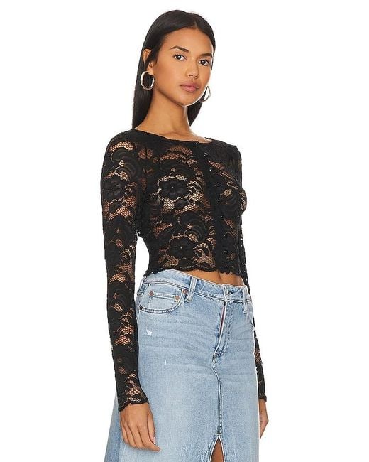 superdown Black Elowen Top
