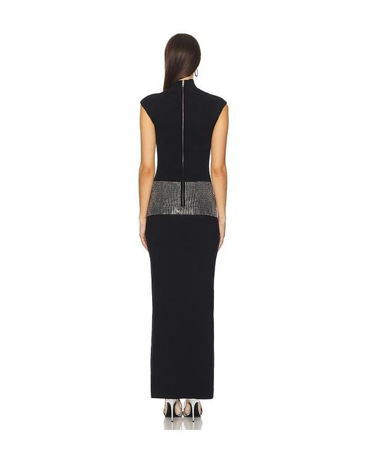 retroféte Black Leontine Embellished Dress
