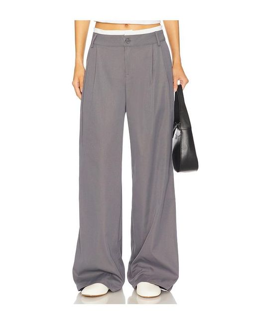 ALL THE WAYS Gray Ava Trouser