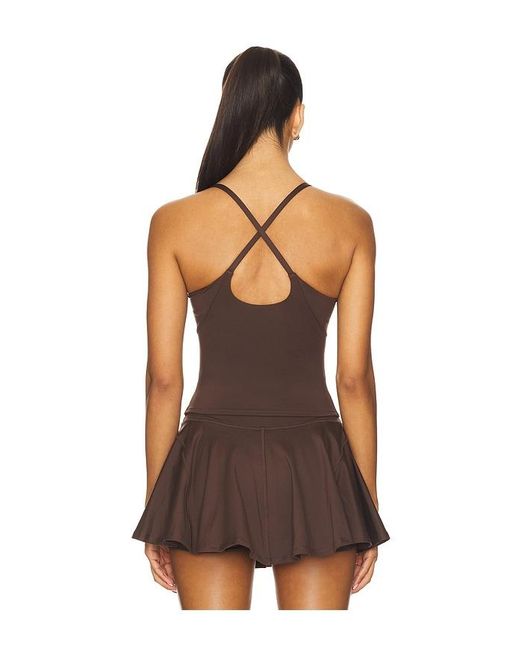 WellBeing + BeingWell Brown Movewell Haven Tank