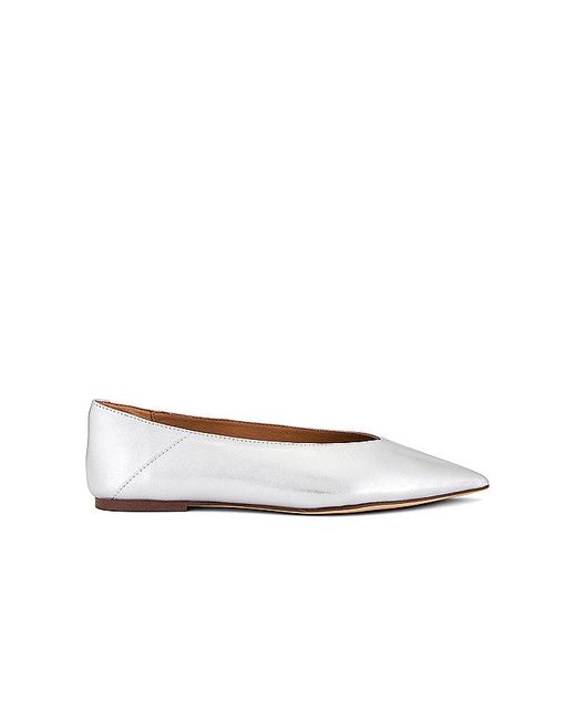 Tony Bianco White Joop Flat
