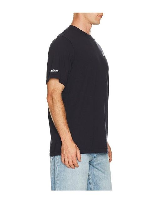 Malbon Black Bermuda Championship Tee for men