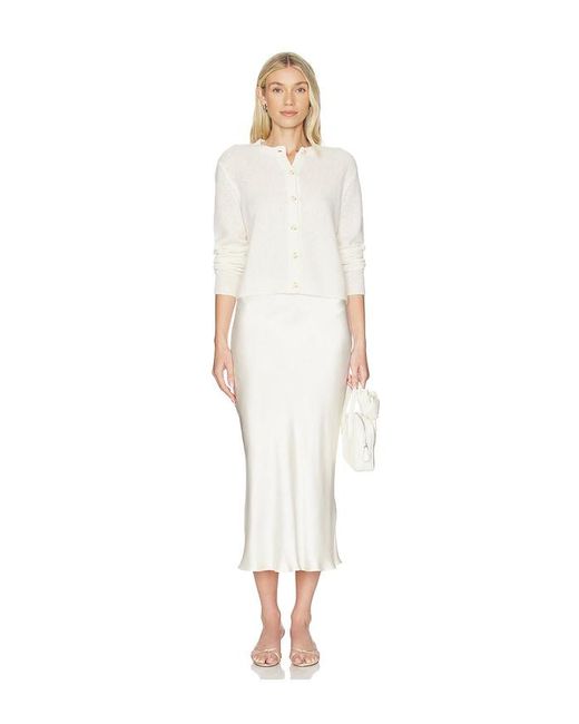 Lisa Yang White Felicia Cardigan