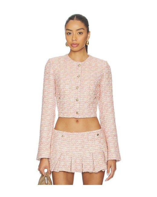 GUIZIO Natural Patch Pocket Crop Jacket