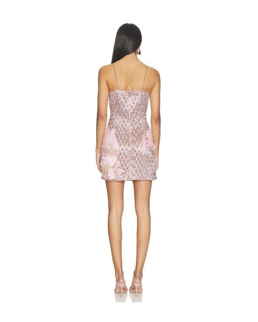 La Fuori Multicolor Embroidered Dress