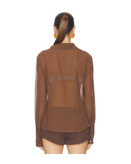 Nakedvice Brown The Ariel Shirt