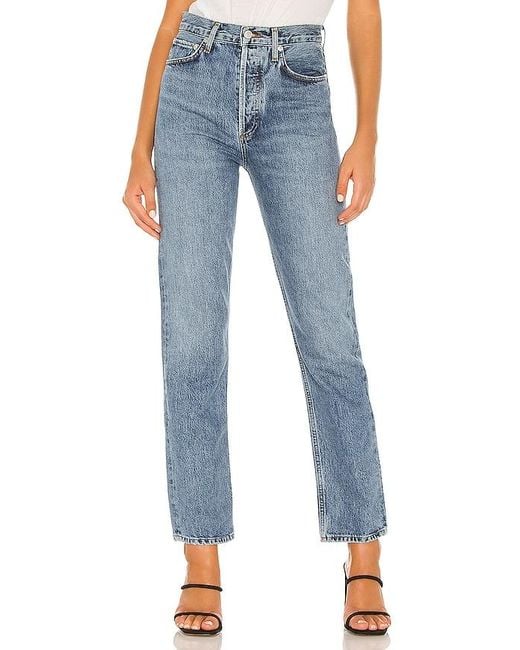 Agolde Blue 90's Pinch Waist Jeans